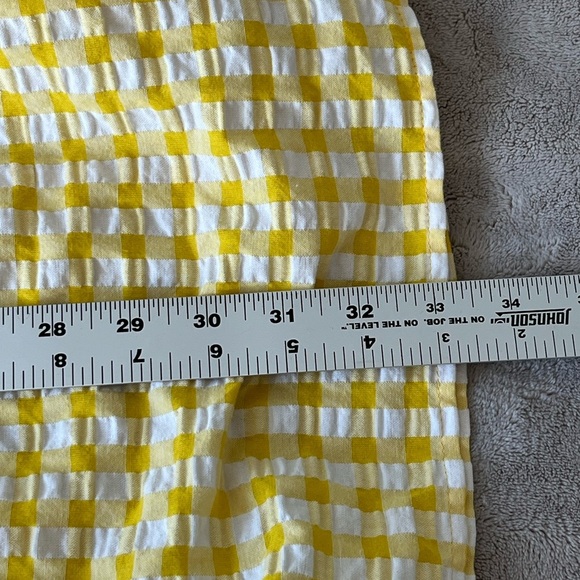 Old Navy Womens Gingham Tiered Maxi Skirt Size 2X Cottagecore Preppy Seersucker - Picture 14 of 16